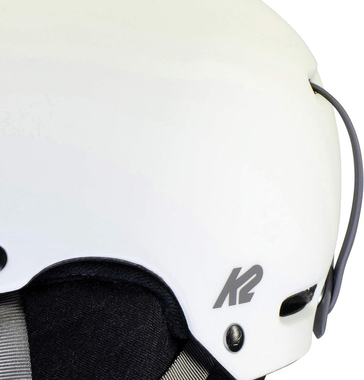 K2 Damen Meridian Skihelm/Snowboardhelm, White Pearl, M (55-59cm)