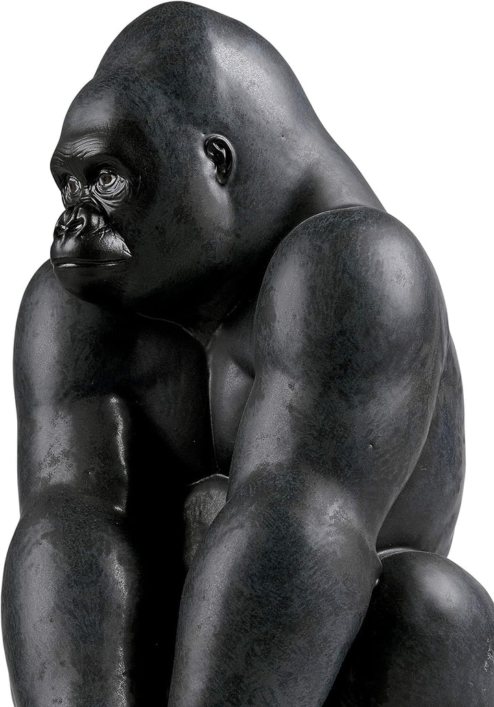 LLADRÓ Figur Gorilla. Gorilla. Porzellan.
