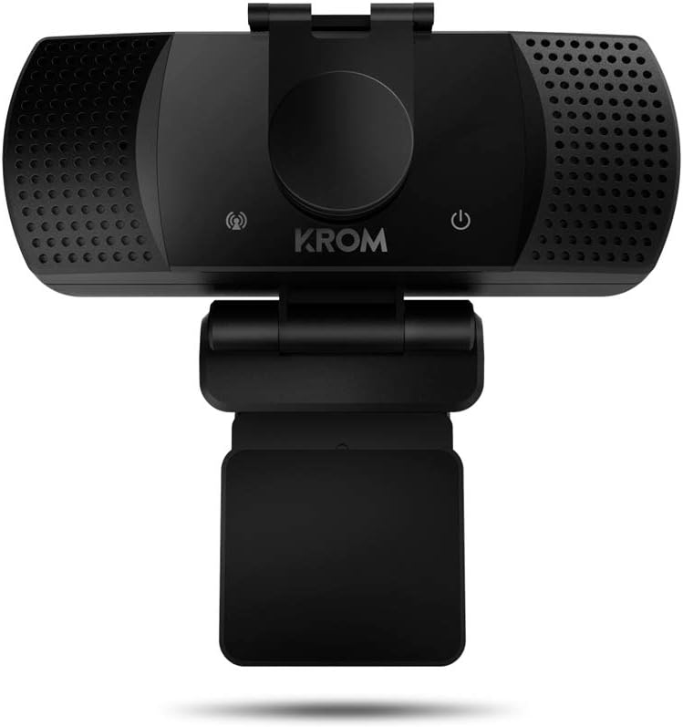 KROM Webcam KAM -NXKROMKAM- Webkamera entwickelt für Gaming, 1080p, 30fps, integriertes mikrofon, st