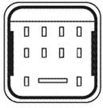 HELLA 4RV 008 188-521 Steuergerät, Glühzeit - 12V - Anschlussanzahl: 11 - nachglühfähig - Zylinderan
