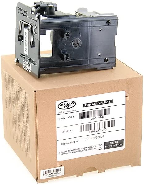 Alda PQ Referenz, Beamer Lampe kompatibel mit Mitsubishi VLT-HC7000LP,HC6500, HC6500U, HC7000, HC700
