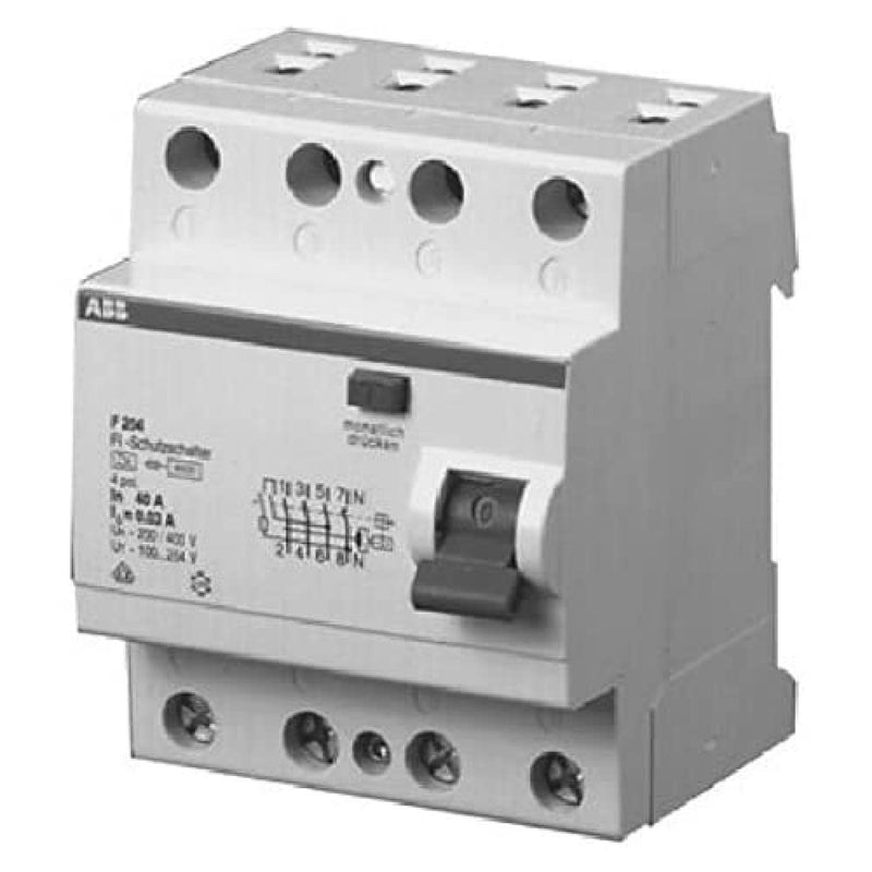 abb-entrelec f204 a-40/0,5 – Differential F204 A 40 A 500 mA