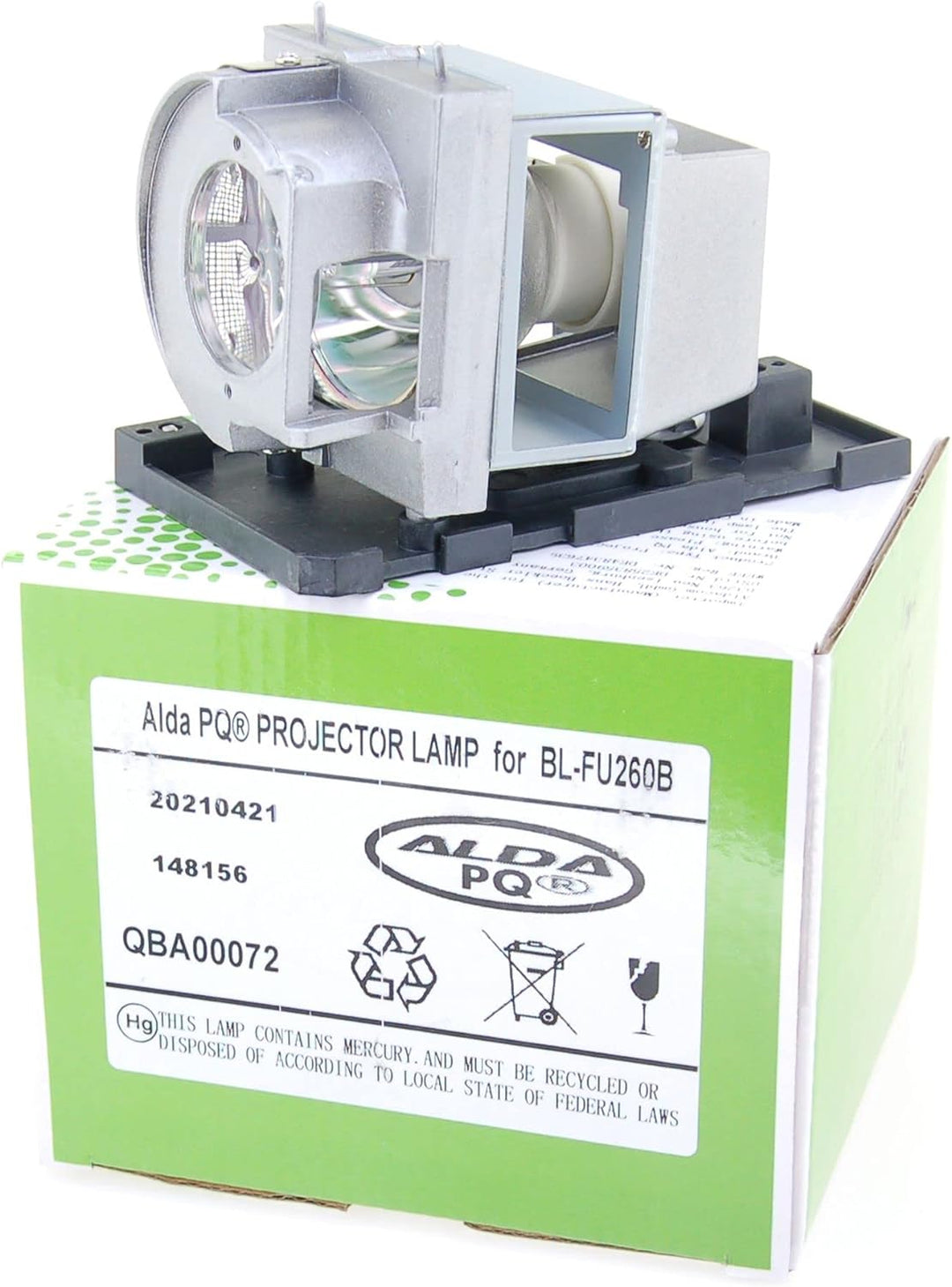 Alda PQ-Premium, Beamerlampe/Ersatzlampe kompatibel mit 1026952, BL-FU260B für SMARTBOARD U100, U100