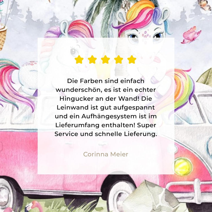 MuchoWow© Leinwände Gross 120x80 cm XXL Wall Decoration Bilder Kinderzimmer Mädchen Pictures Canvas