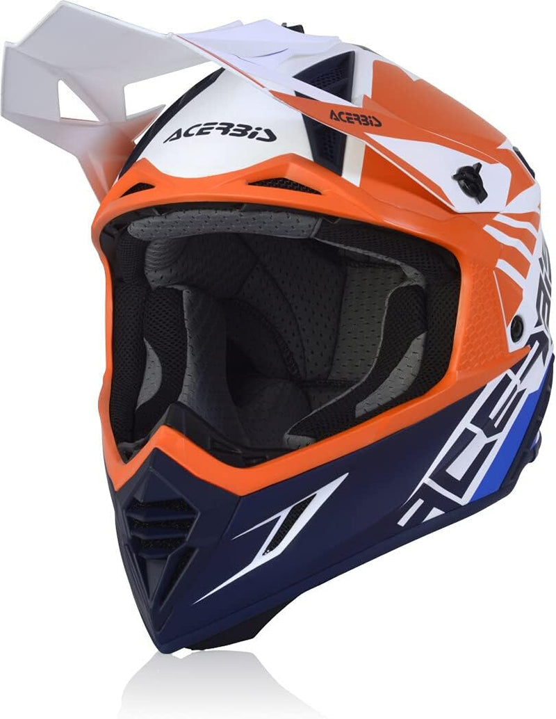 Acerbis CASCO X-TRACK VTR ARANCIO/BLU S S ARANCIO/BLU, S ARANCIO/BLU