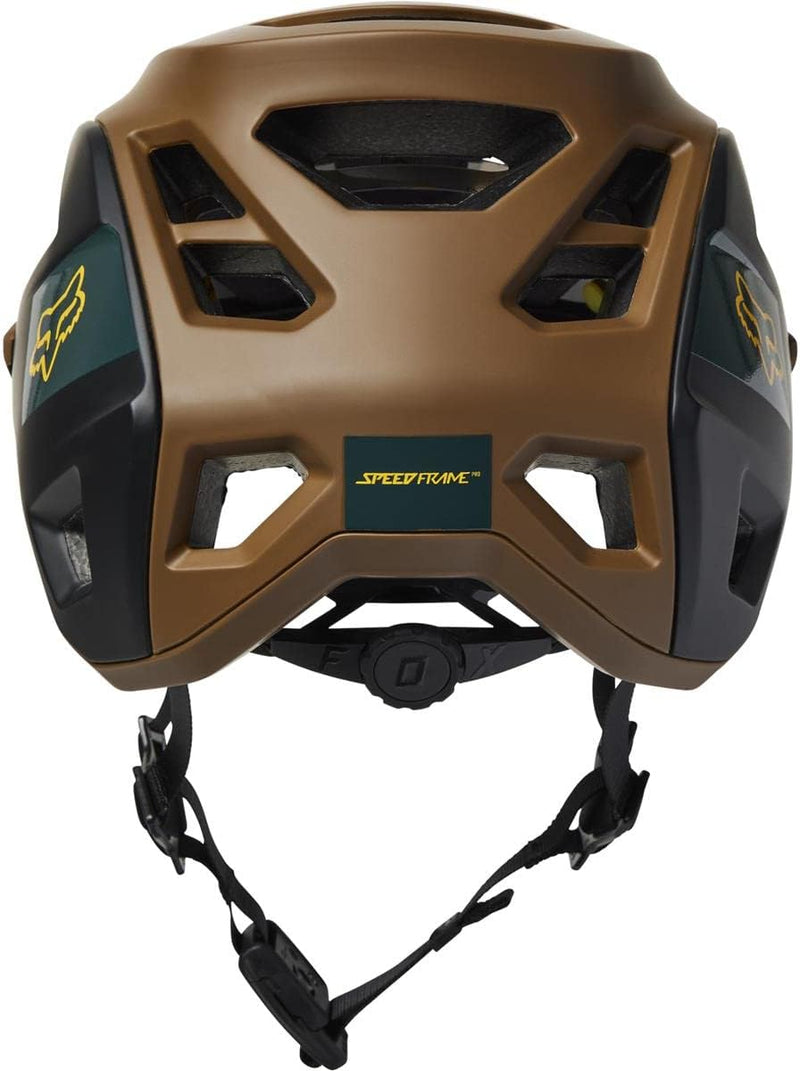 Fox Enduro MTB-Helm Speedframe Pro Blocked - Nutmeg Braun S, Braun S