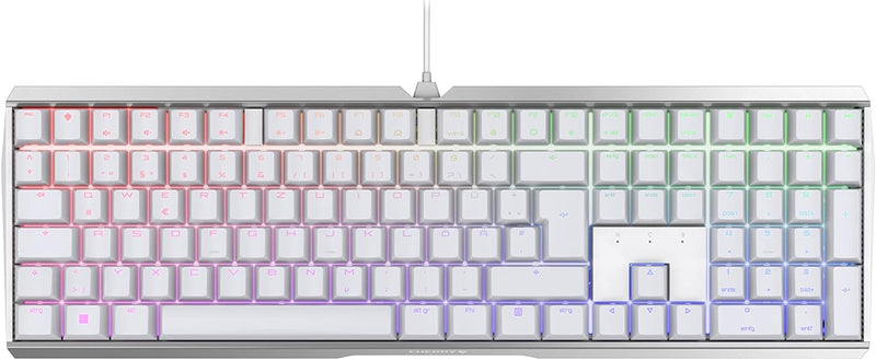 CHERRY MX Board 3.0 S, kabelgebundene Gaming-Tastatur mit RGB-Beleuchtung, Deutsches Layout (QWERTZ)