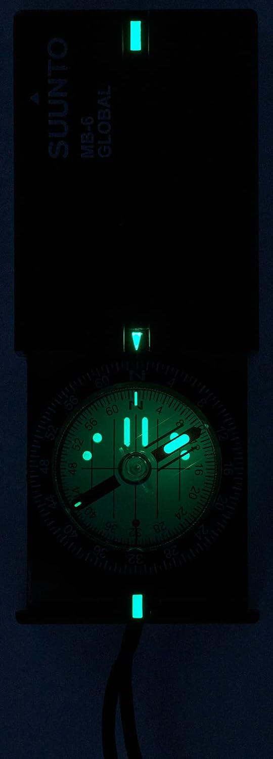 SUNNTO MB-6 Compass: A Rugged Sighting Compass in a Protective Matchbox case Globale Ausrichtung, Gl