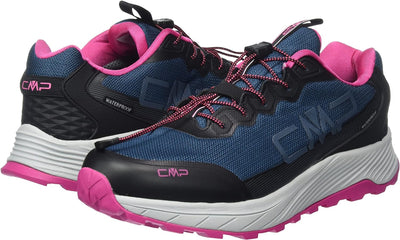 CMP Damen Phelyx Wmn Wp Multisport Shoes Gymnastics Shoe 42 EU Blue Ink Fucsia, 42 EU Blue Ink Fucsi