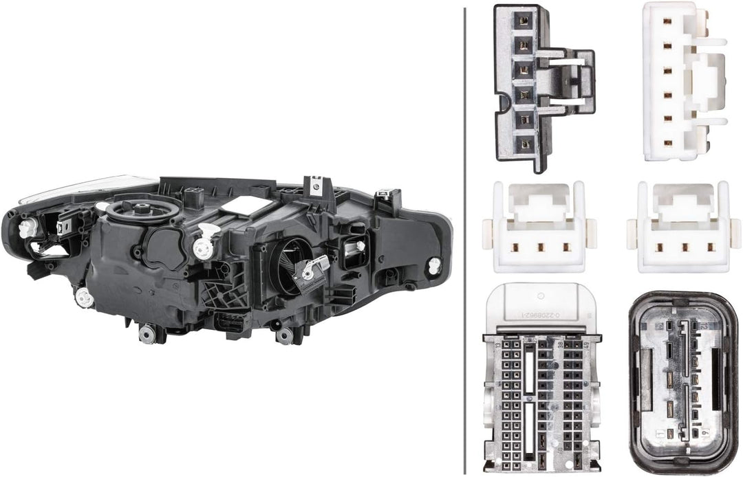 HELLA 1LX 012 102-931 LED-Hauptscheinwerfer für Linksverkehr - vorne links
