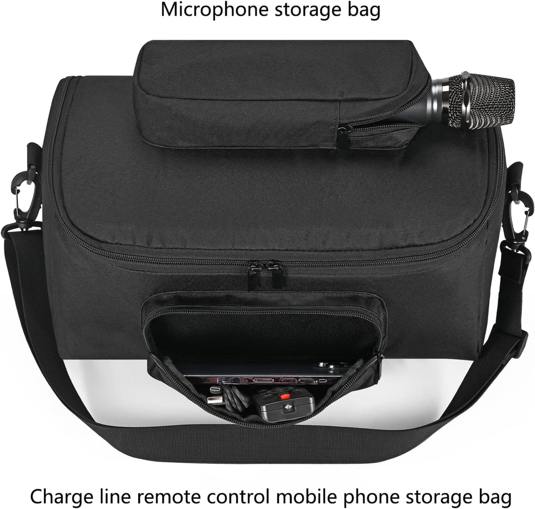 Hzycwgone Tasche Hülle Tragetasche für W-King T9-2 80W Tragbarer Kabelloser Lautsprecher Box Musikbo