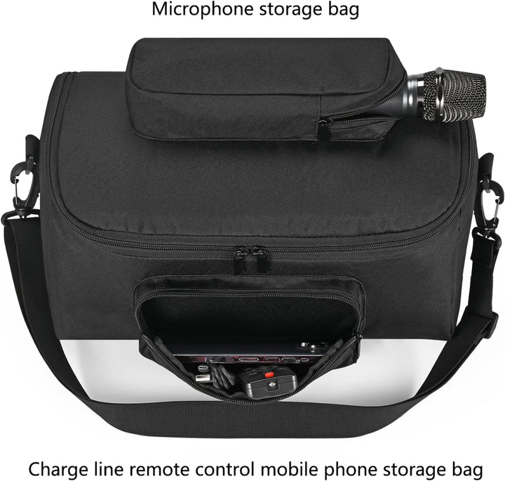 Hzycwgone Tasche Hülle Tragetasche für W-King T9-2 80W Tragbarer Kabelloser Lautsprecher Box Musikbo