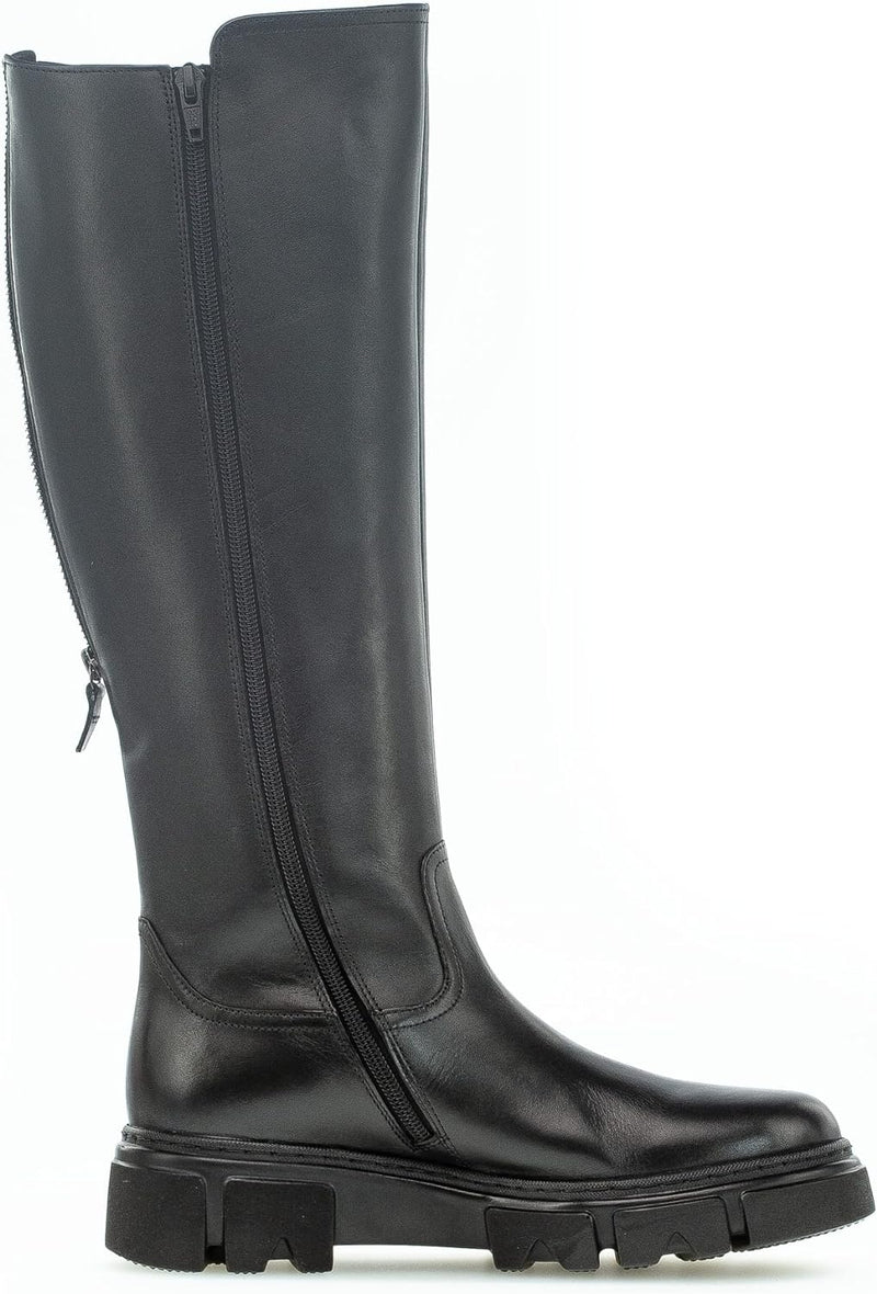 Gabor Damen Klassische Stiefel, Frauen Stiefel,Wechselfussbett 35 EU Schwarz, 35 EU Schwarz