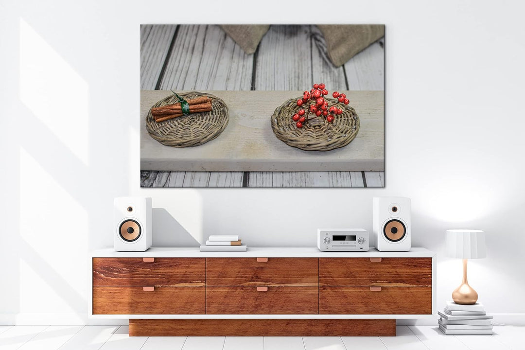 deyoli Geschenke des Herbstes Format: 80x60 als Leinwandbild, Motiv fertig gerahmt auf Echtholzrahme
