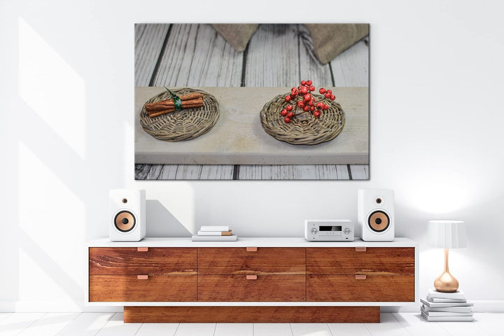 deyoli Geschenke des Herbstes Format: 80x60 als Leinwandbild, Motiv fertig gerahmt auf Echtholzrahme