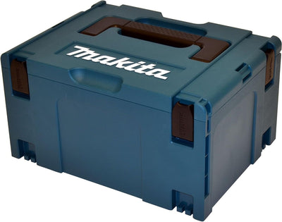 Makita DTW1001RTJ Akku Schlagschrauber 18 V, Ladegerät im Makpac, Schwarz, Blau, mit 2x Akku 5,0 Ah