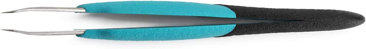 Weller Erem E5CSA Precision tweezers, curved 30°, relieved Fine pointed tips With ergonomic handles