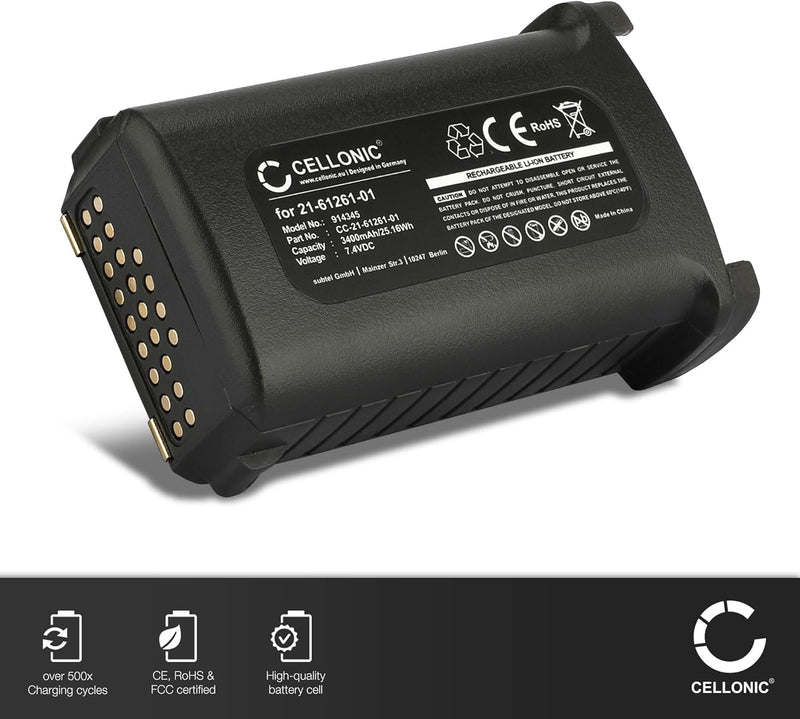 CELLONIC® 7.2V - 7.4V Ersatzakku für Motorola Symbol MC9090, MC9000, MC9010, MC9050, MC9060 Barcode