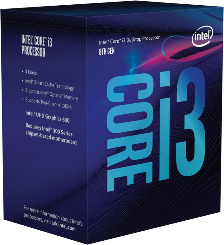 Intel Core i3-8100 Prozessor (6 MB Cache, 3,60 GHz) i3-8100 Prozessor 3,60 GHz, i3-8100 Prozessor 3,