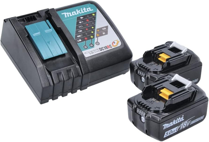 Makita DFS 452 RTJ 18 V Brushless Akku Schnellbauschrauber im Makpac mit Einlage + Ladegerät + 2x 5,