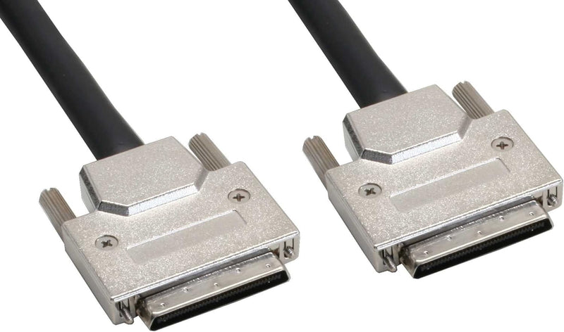 InLine 26809 SCSI U320 Kabel 68-polig Micro Centronic (VHD) Stecker auf Stecker 0,9m