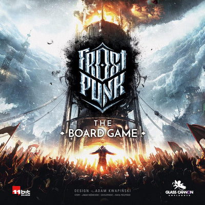 Glass Cannon Unplugged | Frostpunk: Das Brettspiel Alter 16+ 1-4 Spieler 120-150 Minuten Spieldauer,