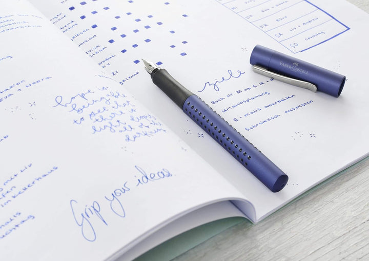Faber-Castell 201506 - Gripset 2011, Grip Füller Feder M, ein Kugelschreiber, inklusive Tinte und Ko