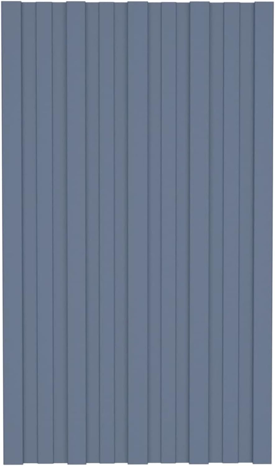 Gecheer 36 STK. Dachpaneele Dachpfannen Profilblech Trapezblech Dachblech Stahlblech Trapezbleche Da
