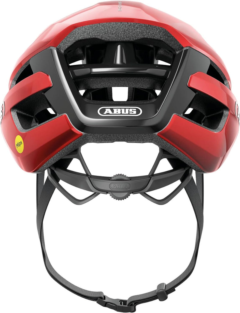 ABUS Rennradhelm PowerDome MIPS - leichter Fahrradhelm mit cleverem Belüftungssystem und Aufprallsch