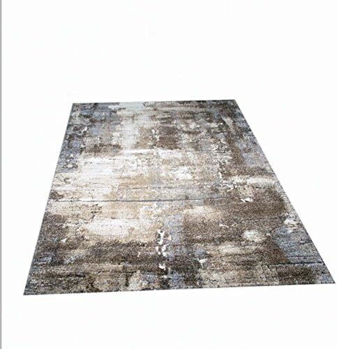 Teppich-Traum RUNDER Designer Teppich Wohnzimmer modern ABSTRAKT Linien braun beige grau Creme melie