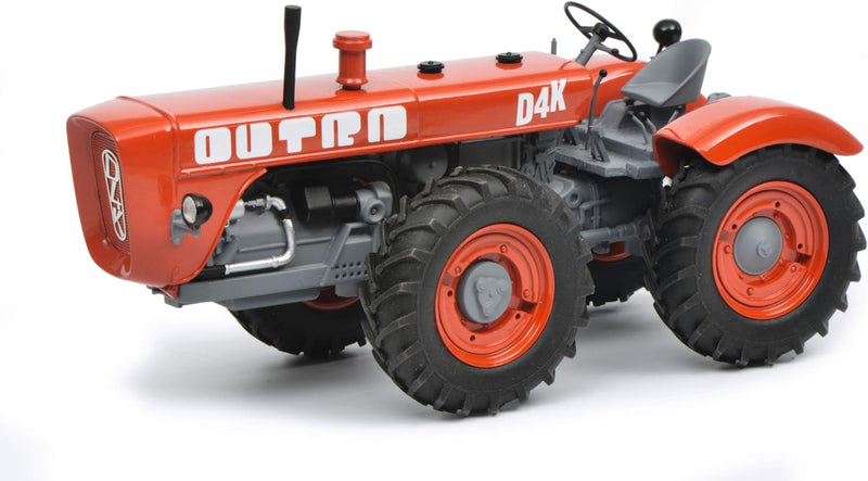 Schuco 450897300 Dutra 450897300-Dutra D4K, Traktor, Modellauto, Resin, 1:32, rot