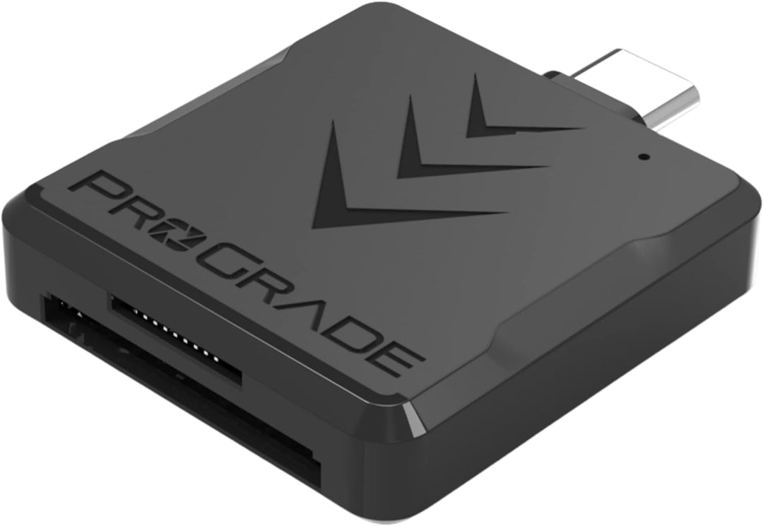 ProGrade Digital SDXC und microSDXC Mobiler Dual-Slot-Kartenleser USB-C 3.2 Gen 1 (PGM0.5)