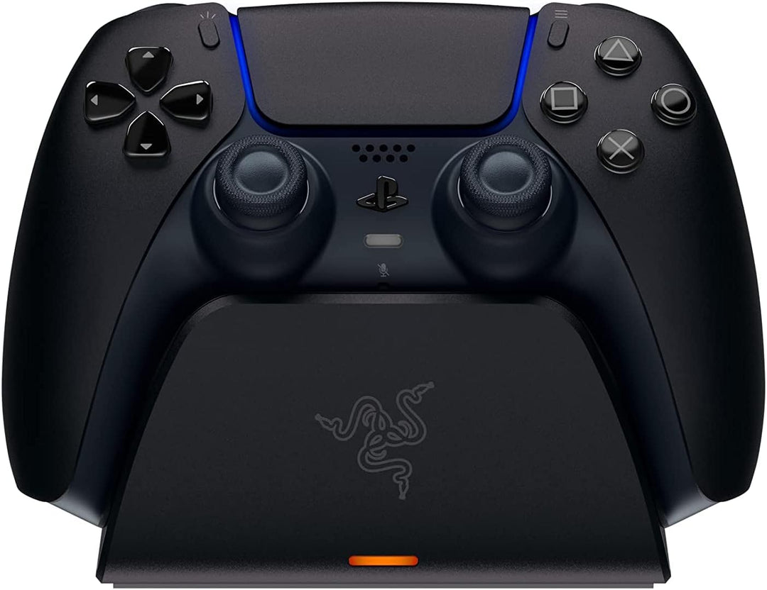 Razer Schnellladestation für PS5 Wireless Controller - Midnight Black & Schnellladestation für PS5 W