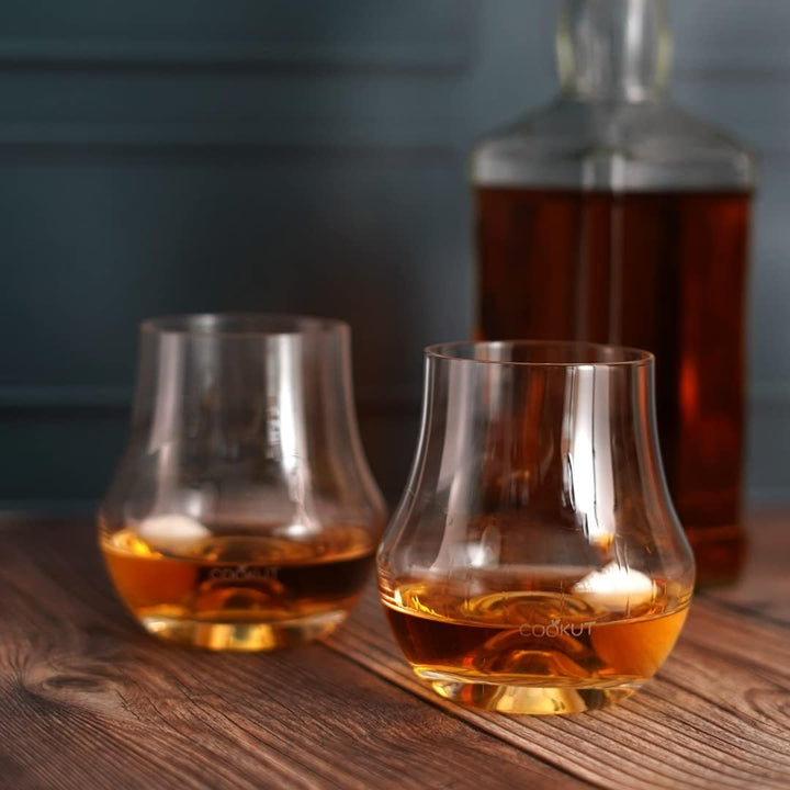 COOKUT - Set mit 2 Spirituosengläsern