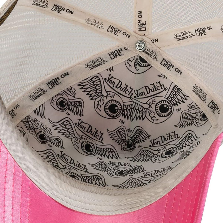 Von Dutch Originals Trucker Cap Cary pink/Sand