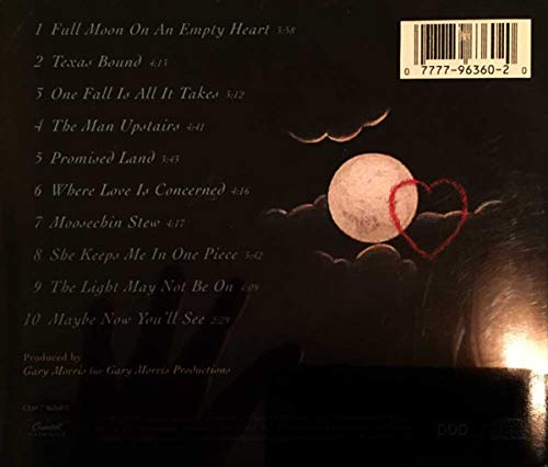Full Moon Empty Heart, Audio-CD