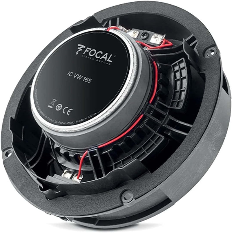 Focal ICVW165 Inside 16,5 cm 2-Wege Koax Lautsprecher Kompatibel für Audi, Seat, Skoda, Volkswagen V