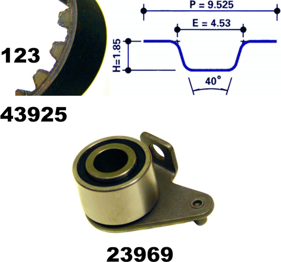 Mapco 23925 Zahnriemensatz