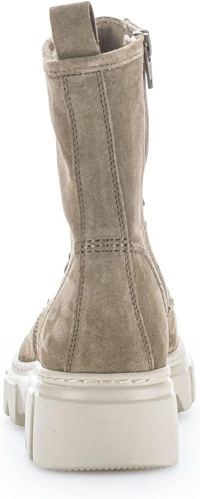 Gabor Damen Combat Boots, Frauen Stiefeletten,Wechselfussbett,Best Fitting 40.5 EU Braun Farro 14, 4