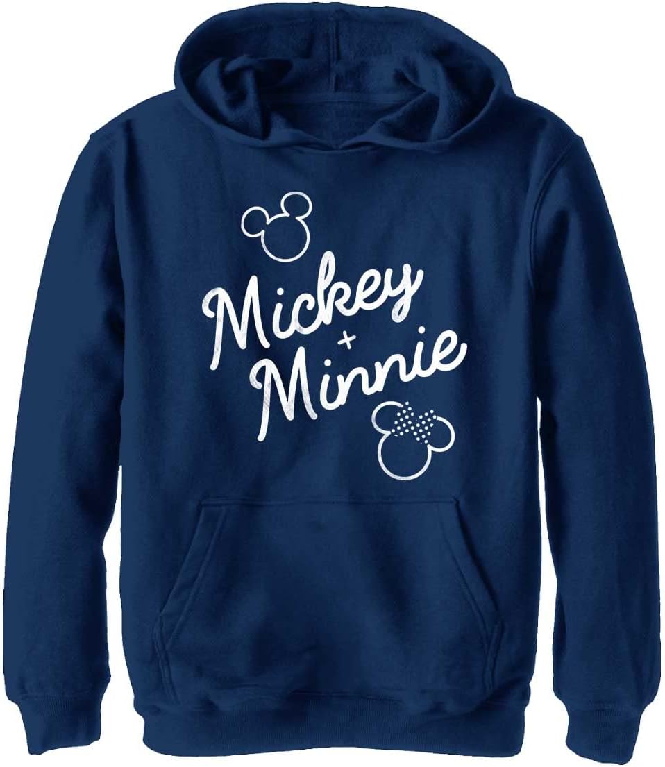 Disney Jungen Signed Together Hoodie, Marineblau Heather, L