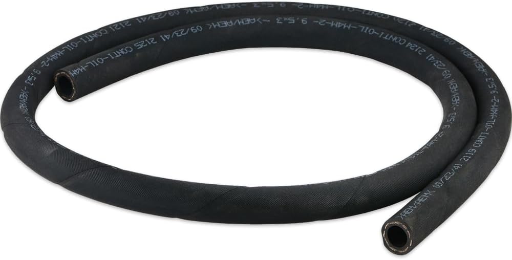 Fittingteile - Meterware Hitzebeständige Gummischläuche OLN M4M (bis +135°C) für Druckluft Vakuum Sc