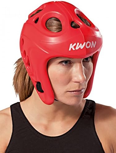 Kwon Shocklite Kopfschutz CE in 5 Farben rot S/M, rot S/M