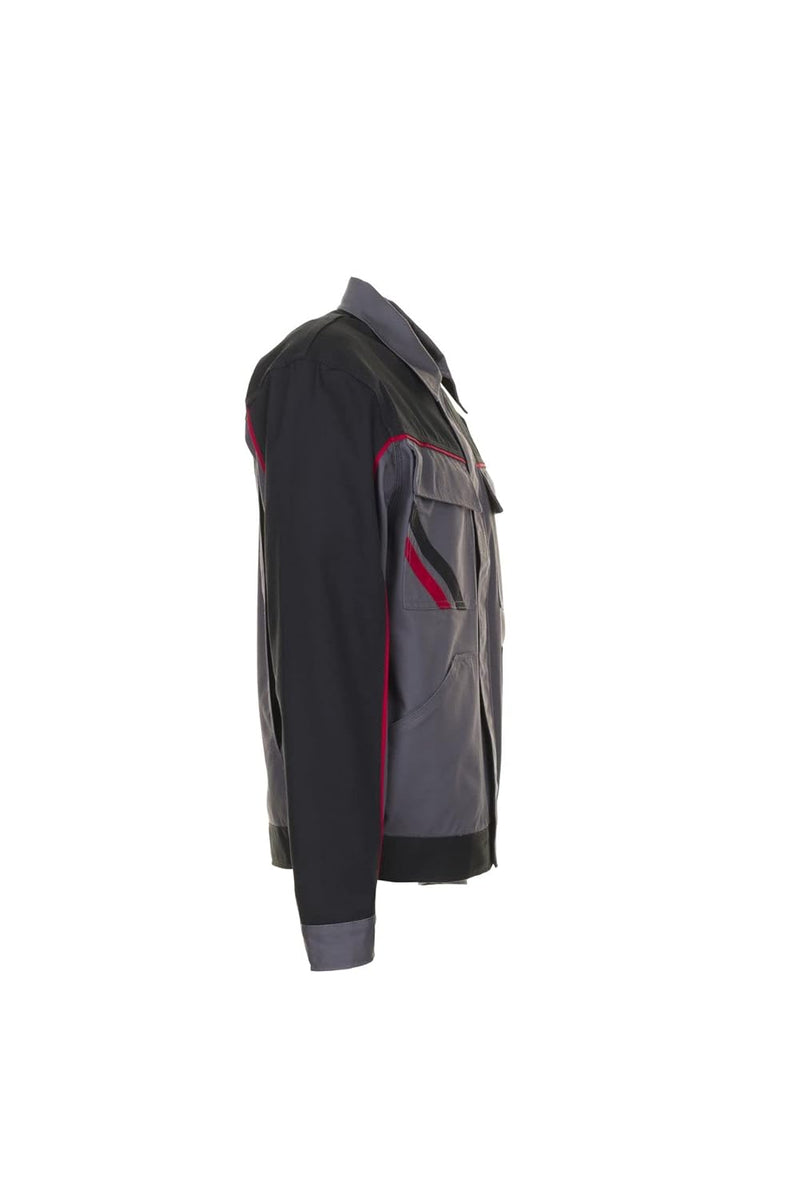 Planam Highline Herren Bundjacke schiefer schwarz rot Modell 2312 Grösse 66 Schiefer/Schwarz/Rot 66,