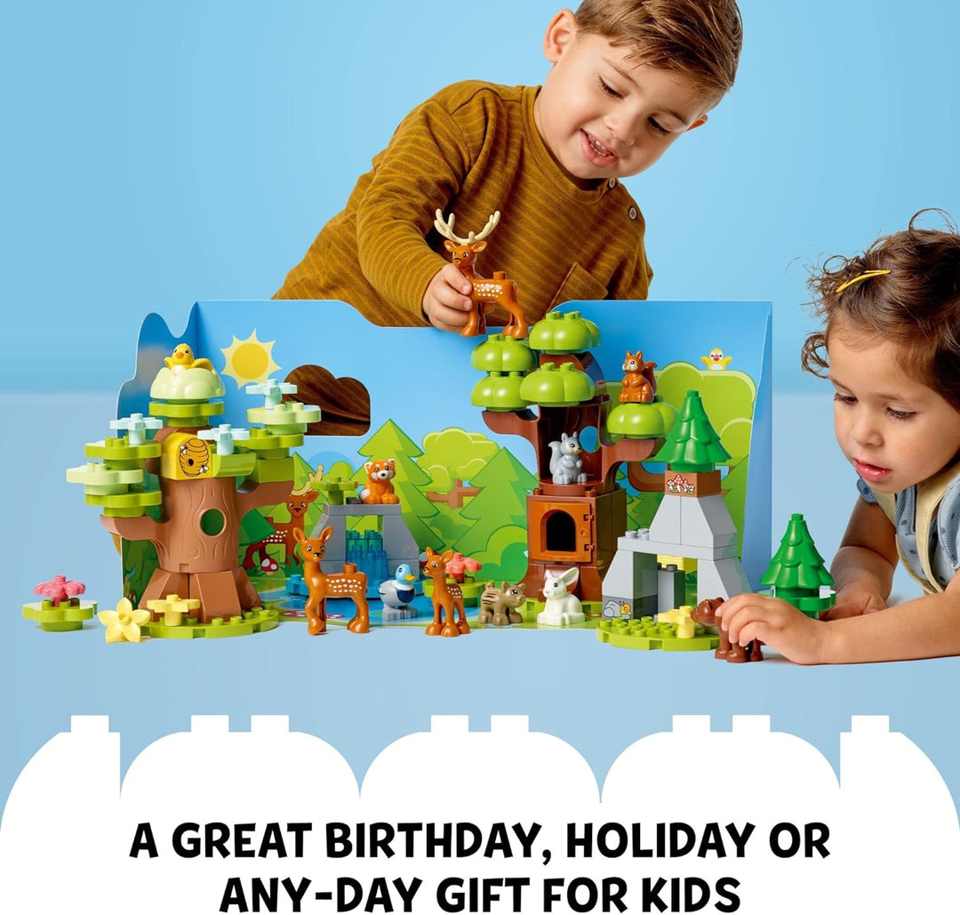LEGO DUPLO Wild Animals of Europe 10979 Building Toy Set for Toddlers, Preschool Boys and Girls Alte