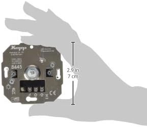 Kopp 844500180 LED-Dimmer Druck-Wechsel 3-50 W