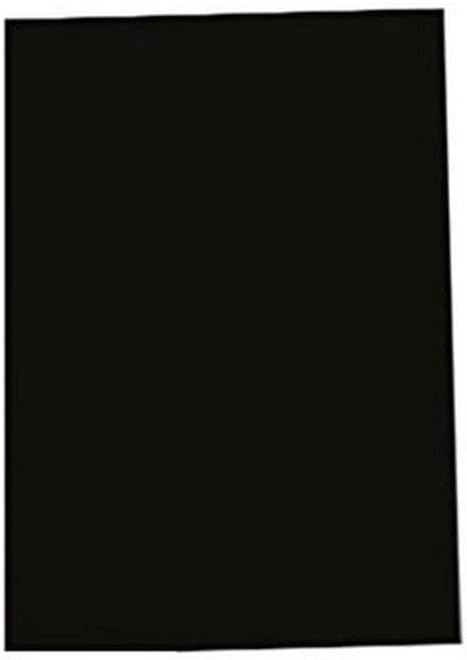 GBC ESP425504 PolyOpaque Einbanddeckel, PP, 0,5 mm, 100 Stück, Schwarz, schwarz