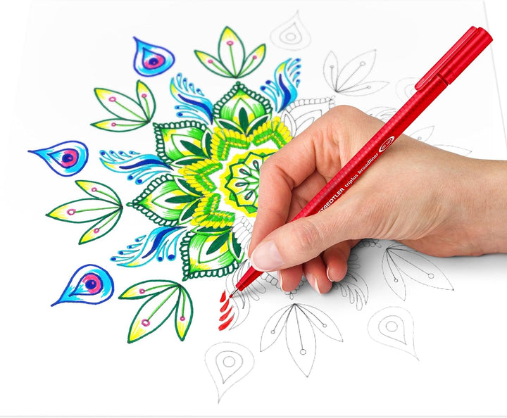 Staedtler Triplus Broadliner Pens 10/Pkg-