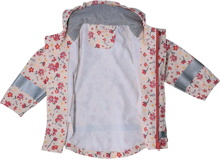 Sterntaler Kleinkind Unisex Regenjacke Kinder Regenjacke Blumen - Regenjacke Kinder - Wasserdicht Re