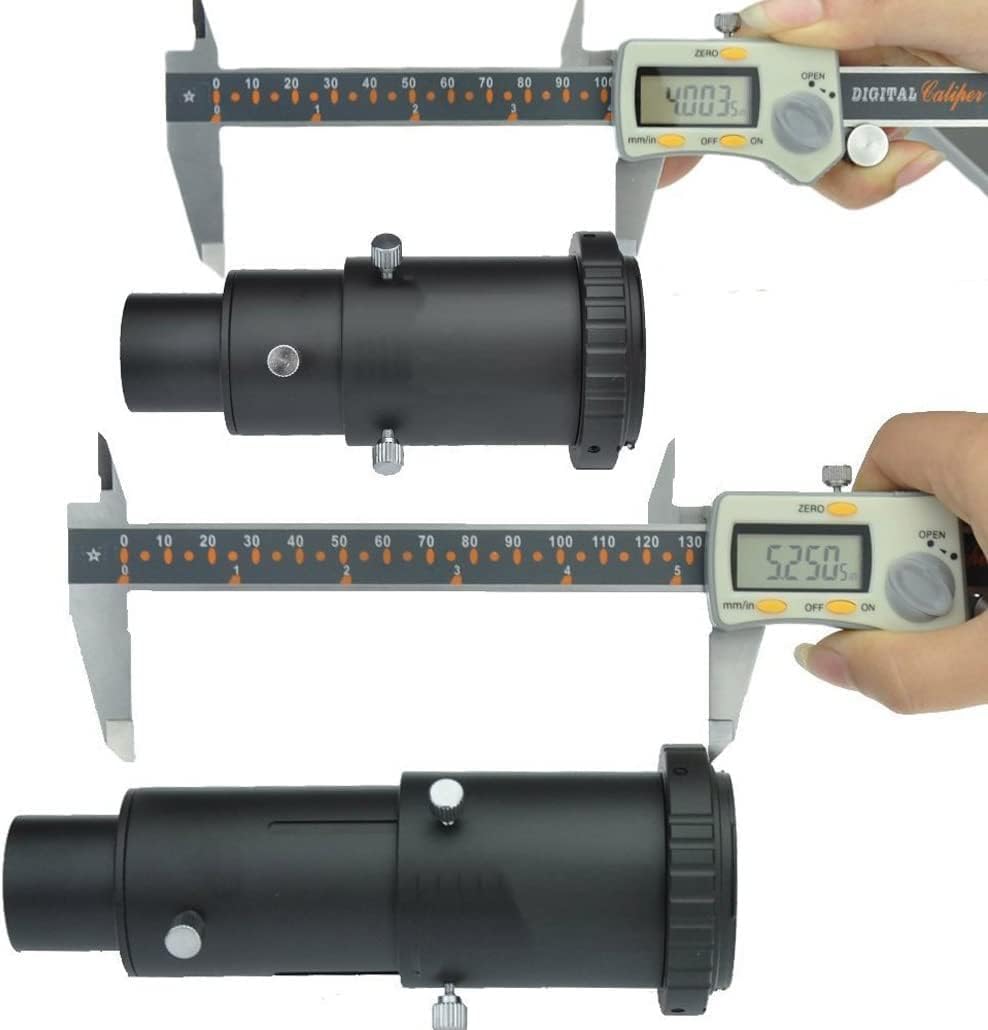 SOLOMARK Deluxe Teleskop Kamera Adapter-Kit für Canon EOS/Rebel DSLR – Prime Focus und Variable Proj