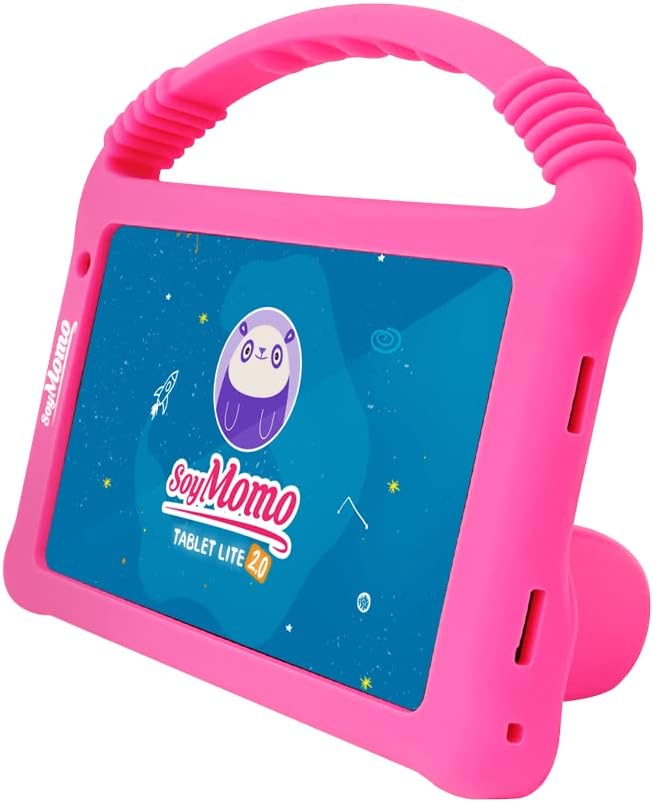 SoyMomo Tablet Lite 2.0 - Tablet für Kinder mit Kindersicherung, Erkennung von unangemessenen Inhalt